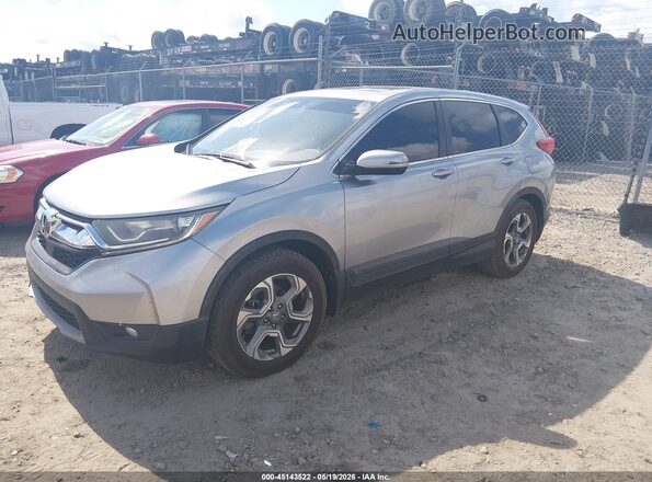 7FARW1H55HE022699 2017 HONDA CR-V Silver Front left