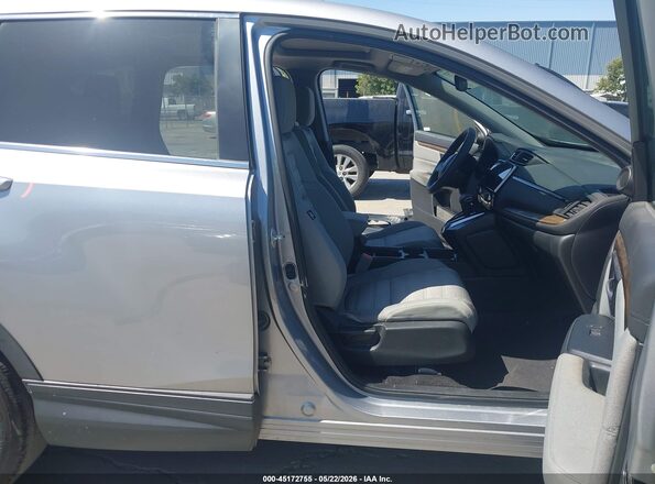 7FARW1H55JE045258 2018 HONDA CR-V Серый Вид салона спереди