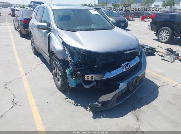 7FARW1H55JE045258 2018 HONDA CR-V Серый Вид спереди