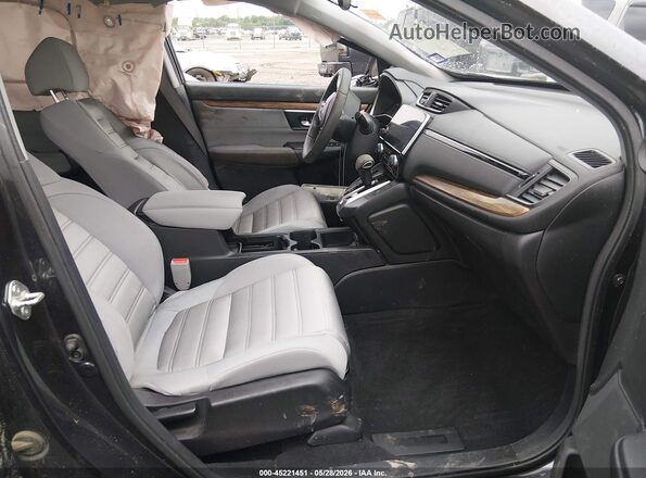 7FARW1H57HE047992 2017 HONDA CR-V Dark Blue Front interior view
