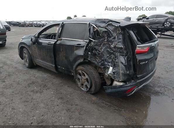 7FARW1H57HE047992 2017 HONDA CR-V Dark Blue Rear left