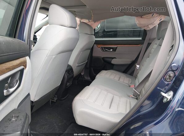 7FARW1H57JE045312 2018 HONDA CR-V Blue VIN կոդի պիտակի տեսք