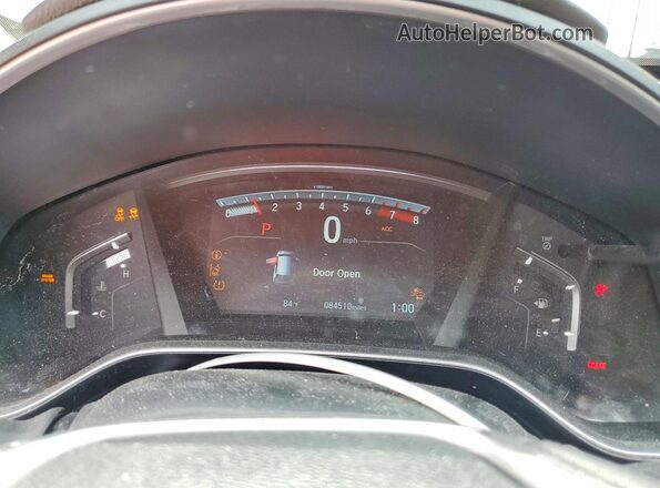 7FARW1H59HE011785 2017 HONDA CR-V Blue Widok zestawu wskaźników
