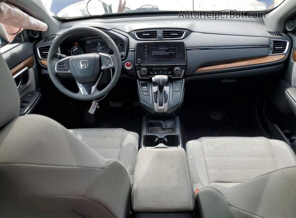 7FARW1H59HE011785 2017 HONDA CR-V Blue Widok deski rozdzielczej