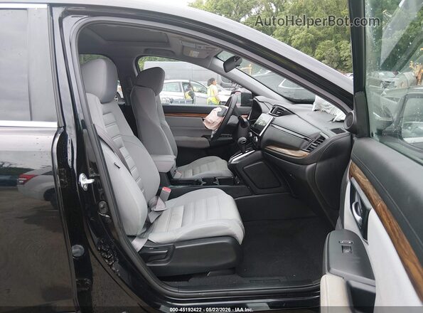 7FARW1H59NE007666 2022 HONDA CR-V Black Front interior view