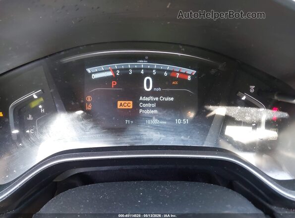 7FARW1H5XHE001752 2017 HONDA CR-V Black Հետևի նստատեղերի տեսք