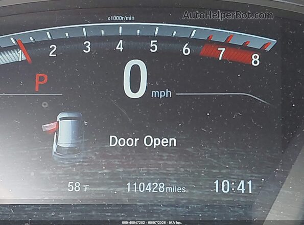 7FARW1H5XJE017259 2018 HONDA CR-V Черный 