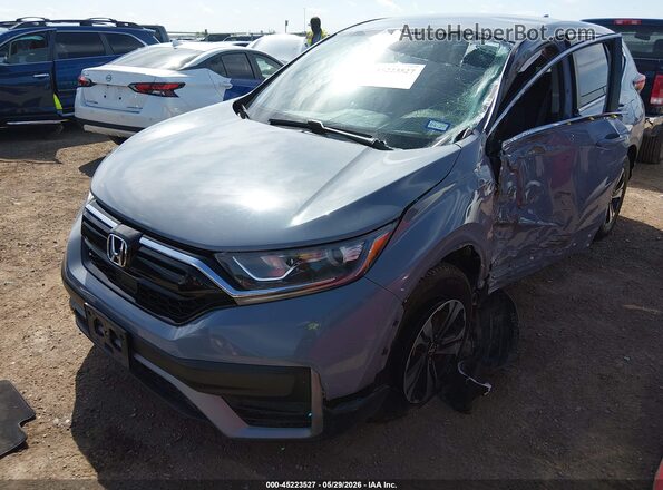 7FARW1H70ME016594 2021 HONDA CR-V Blue Передня ліва чверть