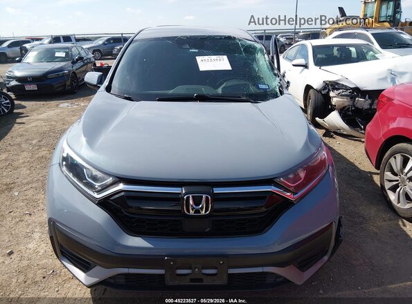 7FARW1H70ME016594 2021 HONDA CR-V Blue Вид щитка приладів