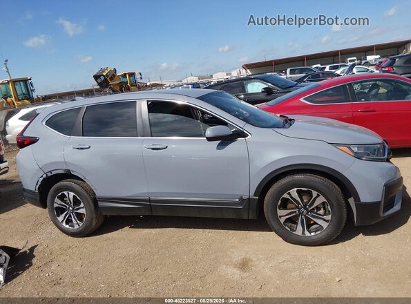 7FARW1H70ME016594 2021 HONDA CR-V Blue Вид задньої частини салону