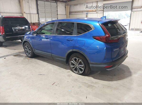 7FARW1H80NE014547 2022 HONDA CR-V Blue უკანა მარცხენა