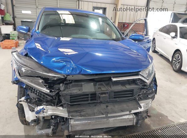 7FARW1H80NE014547 2022 HONDA CR-V Blue წინა ხედი