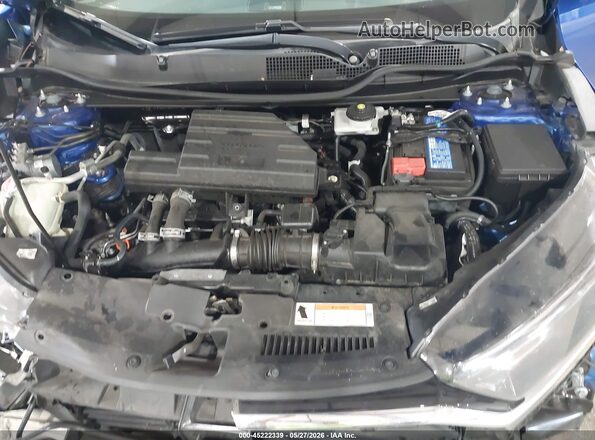7FARW1H80NE014547 2022 HONDA CR-V Blue უკანა ხედი