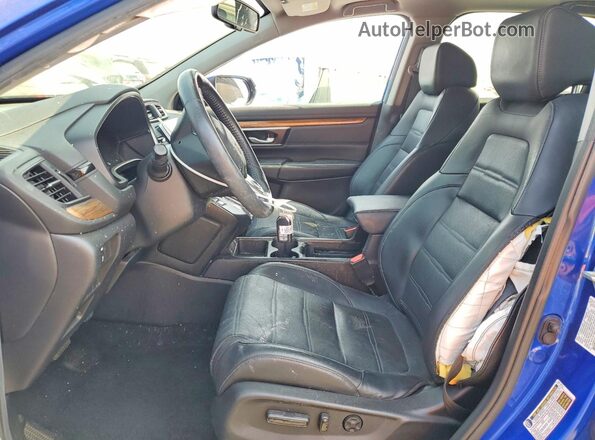 7FARW1H81LE012058 2020 HONDA CR-V Blue Widok wnętrza z przodu