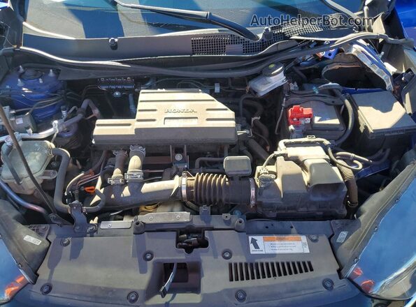 7FARW1H81LE012058 2020 HONDA CR-V Blue Widok komory silnika