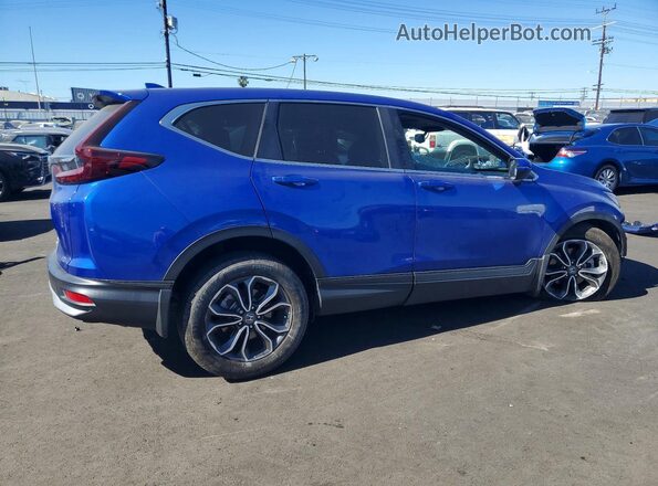 7FARW1H81LE012058 2020 HONDA CR-V Blue Tył prawy
