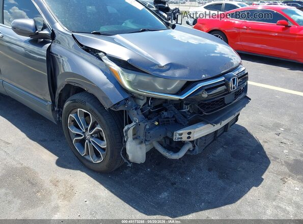 7FARW1H81LE024985 2020 HONDA CR-V Gray Դիմացի տեսք