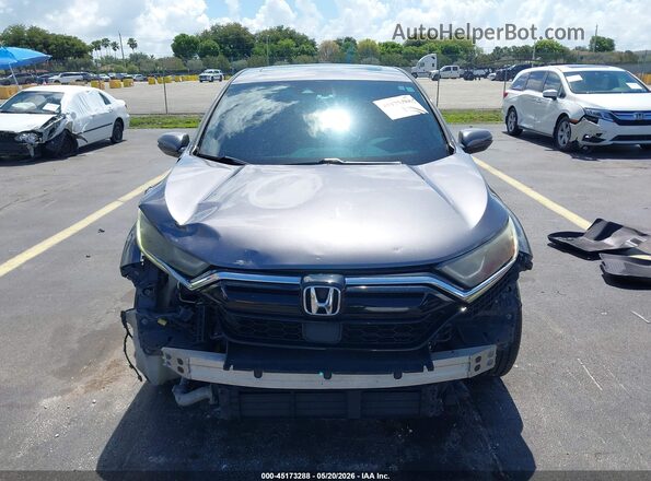 7FARW1H81LE024985 2020 HONDA CR-V Gray Սարքավորումների վահանակի տեսք