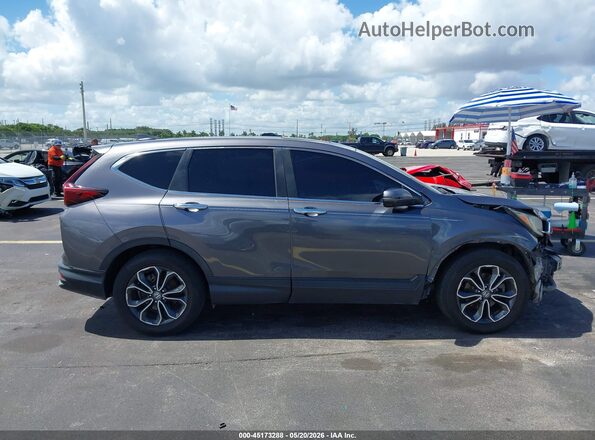 7FARW1H81LE024985 2020 HONDA CR-V Gray Սալոնի հետևի տեսք