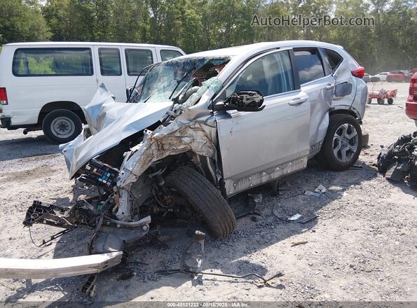 7FARW1H82JE004483 2018 HONDA CR-V Silver Առջևի ձախ երեք քառորդ տեսարան