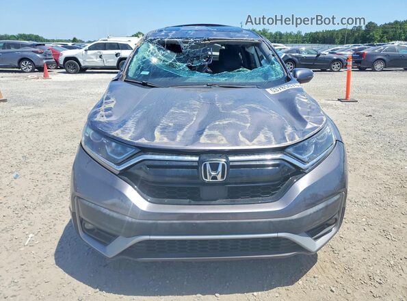 7FARW1H85ME000531 2021 HONDA CR-V Gray Вид спереду