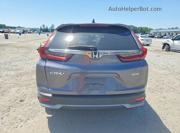7FARW1H85ME000531 2021 HONDA CR-V Gray Вид ззаду