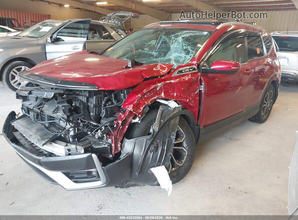 7FARW1H85NE014012 2022 HONDA CR-V Red Front left