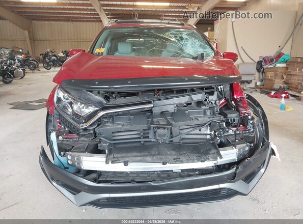 7FARW1H85NE014012 2022 HONDA CR-V Red Rear interior view