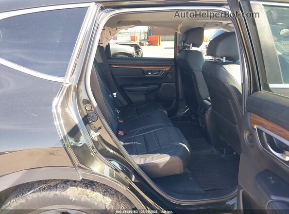 7FARW1H86JE033226 2018 HONDA CR-V Black VIN კოდის სტიკერის ხედი