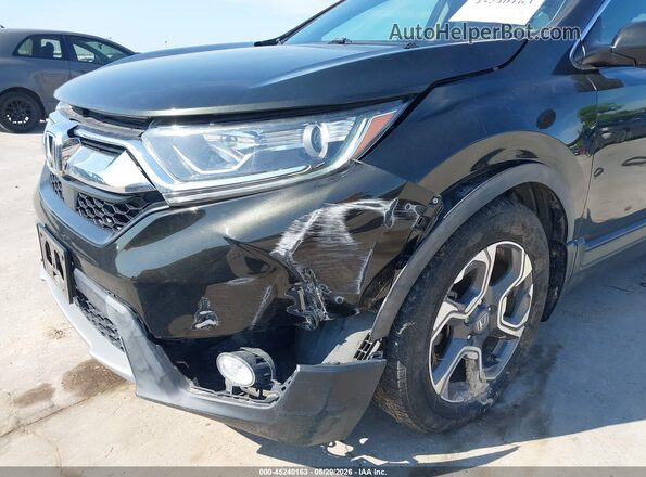 7FARW1H86JE033226 2018 HONDA CR-V Black წინა ხედი