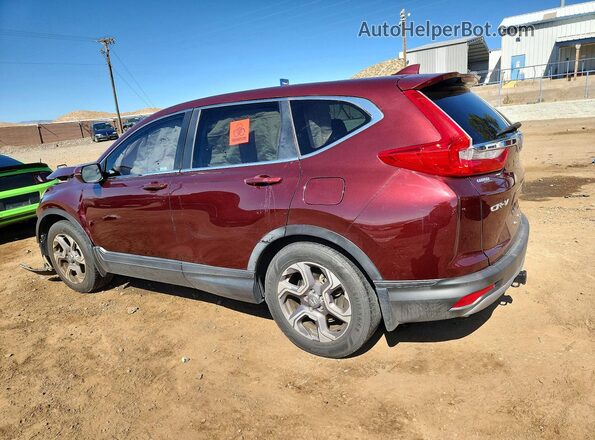 7FARW1H86JE046493 2018 HONDA CR-V Maroon 
