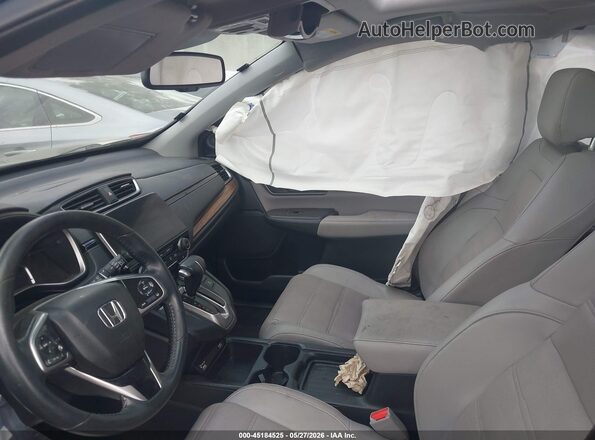 7FARW1H86LE019636 2020 HONDA CR-V Gray Вид салону спереду