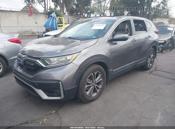 7FARW1H86LE019636 2020 HONDA CR-V Gray Передня ліва чверть