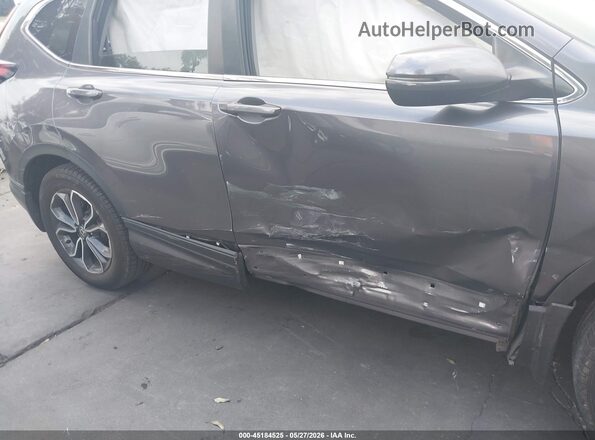 7FARW1H86LE019636 2020 HONDA CR-V Gray Панорамний вид салону 360°