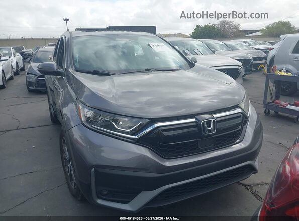7FARW1H86LE019636 2020 HONDA CR-V Gray Вид задньої частини салону
