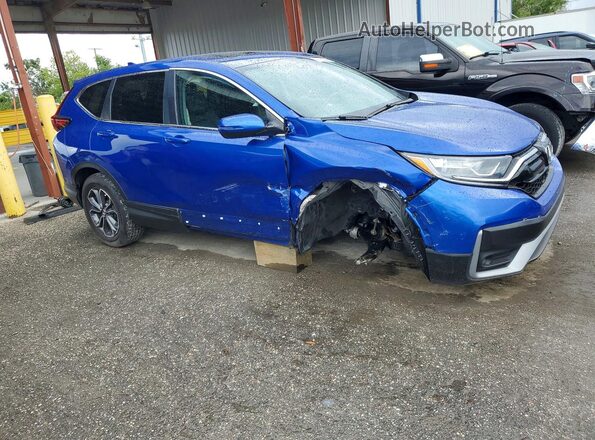 7FARW1H88ME024368 2021 HONDA CR-V Синий 