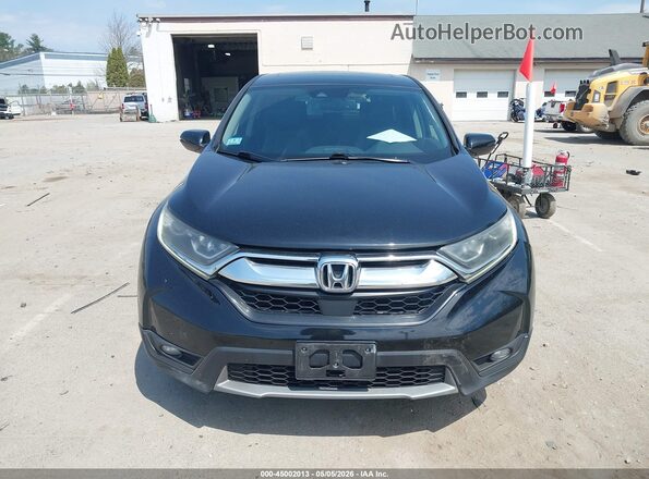 7FARW1H89HE038687 2017 HONDA CR-V Black Вид щитка приладів