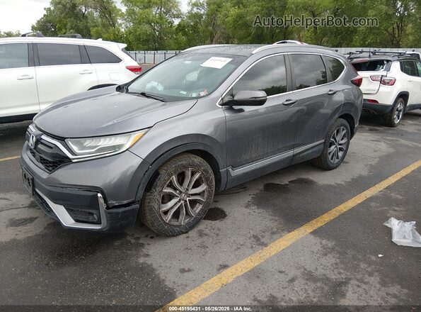 7FARW1H92LE013423 2020 HONDA CR-V Silver Vista tres cuartos delantera izquierda