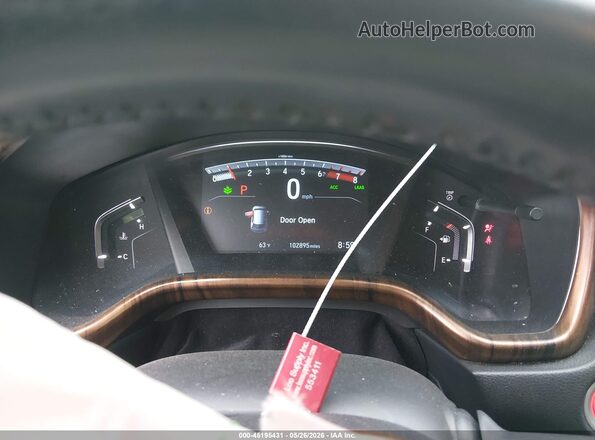 7FARW1H92LE013423 2020 HONDA CR-V Silver Vista de los asientos traseros