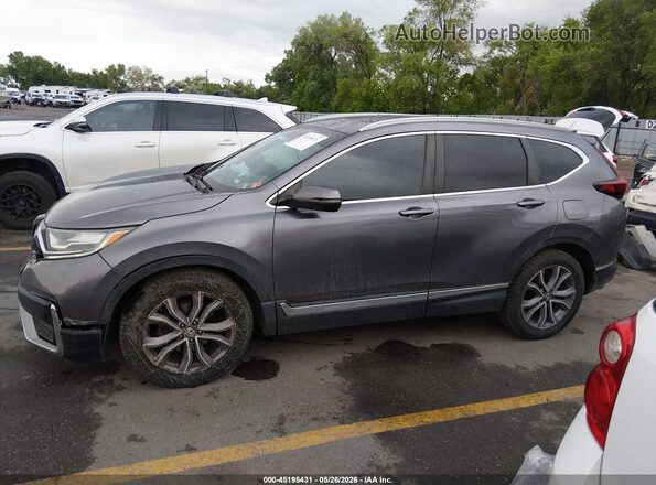 7FARW1H92LE013423 2020 HONDA CR-V Silver Vista interior de 360 grados