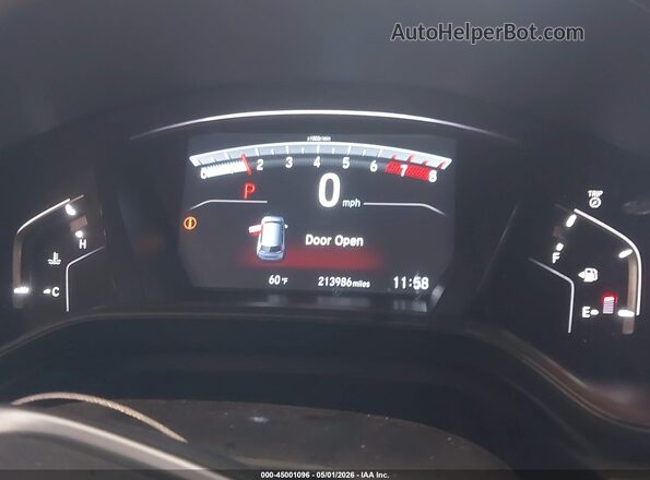 7FARW2H29LE001665 2020 HONDA CR-V White Հետևի նստատեղերի տեսք