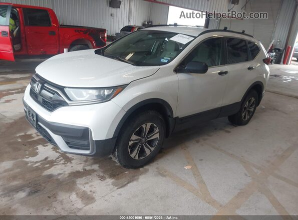 7FARW2H29LE001665 2020 HONDA CR-V White Առջևի ձախ երեք քառորդ տեսարան