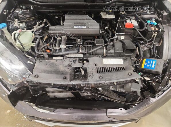 7FARW2H50JE016398 2018 HONDA CR-V Gray 