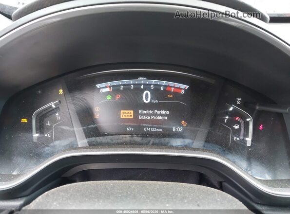 7FARW2H50JE081140 2018 HONDA CR-V Gray 