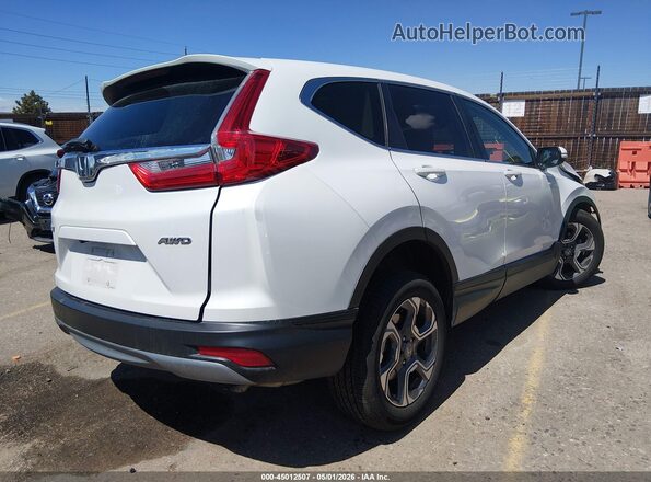 7FARW2H50KE022154 2019 HONDA CR-V White Trasero derecho