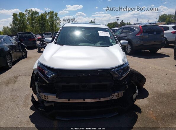 7FARW2H50KE022154 2019 HONDA CR-V White Vista interior trasera