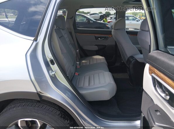 7FARW2H50NE042618 2022 HONDA CR-V Silver Widok naklejki z numerem VIN