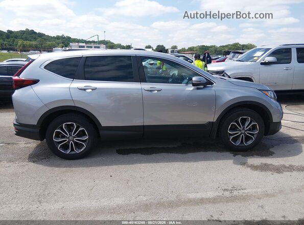 7FARW2H50NE042618 2022 HONDA CR-V Silver Widok wnętrza z tyłu