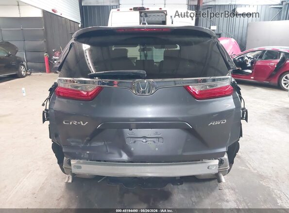 7FARW2H51KE016315 2019 HONDA CR-V Gray Widok z przodu