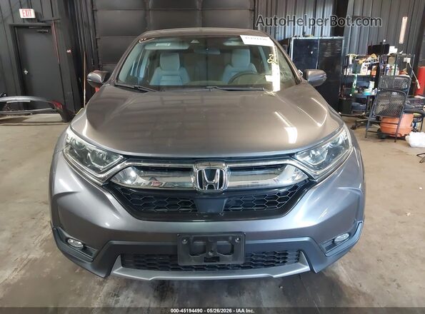 7FARW2H51KE016315 2019 HONDA CR-V Gray Widok wnętrza z tyłu